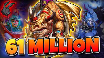 + 61 MILLION Stats With This Combo! @MathraisGaming-y6n | Hearthstone Battlegrounds Commentary