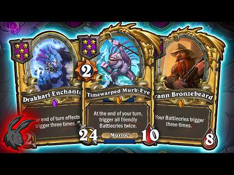 Trigger 36 Battlecries End of Turn! | Hearthstone Battlegrounds Commentary
