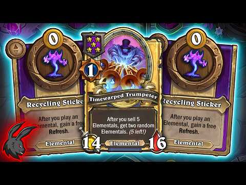 INFINITE Elemental Combo! @Sevel07 | Hearthstone Battlegrounds Commentary