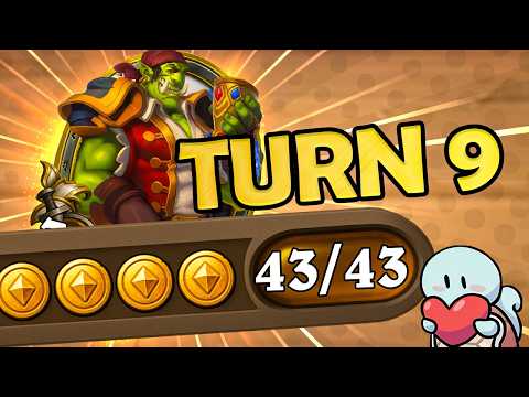 +33 Max Gold By Turn 9! | Hearthstone Battlegrounds