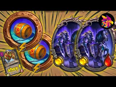 REVIVING SCALLYWAG BUILD WITH DOUBLE POWDER KEG! | Hearthstone Battlegrounds