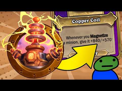 The BEST Copper Coil Strat! | Hearthstone Battlegrounds