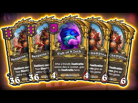 INSANE Gem Scaling! | Hearthstone Battlegrounds