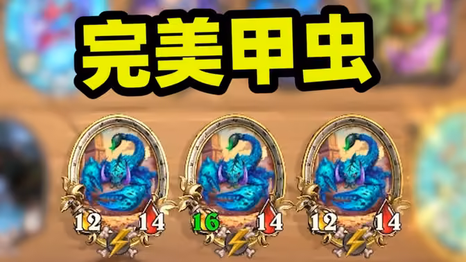 第9回合三金蝎子，这是我见过最完美的甲虫！